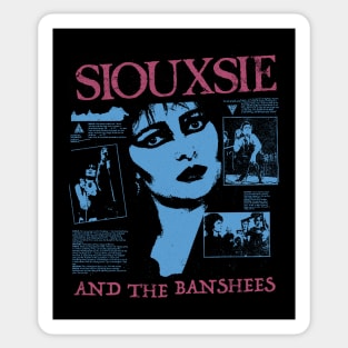 Siouxie & The Banshees - Goth Fanmade Sticker